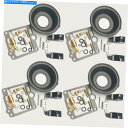 Carburetor 4xキャブレター再構築キット&フロートFJ1200 FJ1200A FJ1200Sダイアフラムフロートガスケット 4x Carbureto...