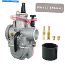 Carburetor Keihin PWK28のキャブレター2ストロークレーシングフラットサイドOko Koso 28mm ATV炭水化物 Carburetor...