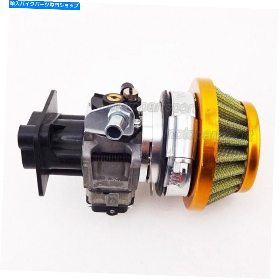 Carburetor 33 43 49 50 52ccガススクーターキャットアイポケットバイクのキャブレターエアフィルタースタック Carburetor Air Filter Stack For 33 43 49 50 52cc Gas Scooter Cat Eye Pocket Bike