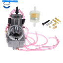 Carburetor PWK40 40mmキャブレター炭水化物用Keihin Honda CR500 CR 500 CR500R KX500 LT500 ATV PWK40 40mm Carburetor Carb For Keihin Honda CR500 CR 500 CR500R KX500 LT500 ATV(2)