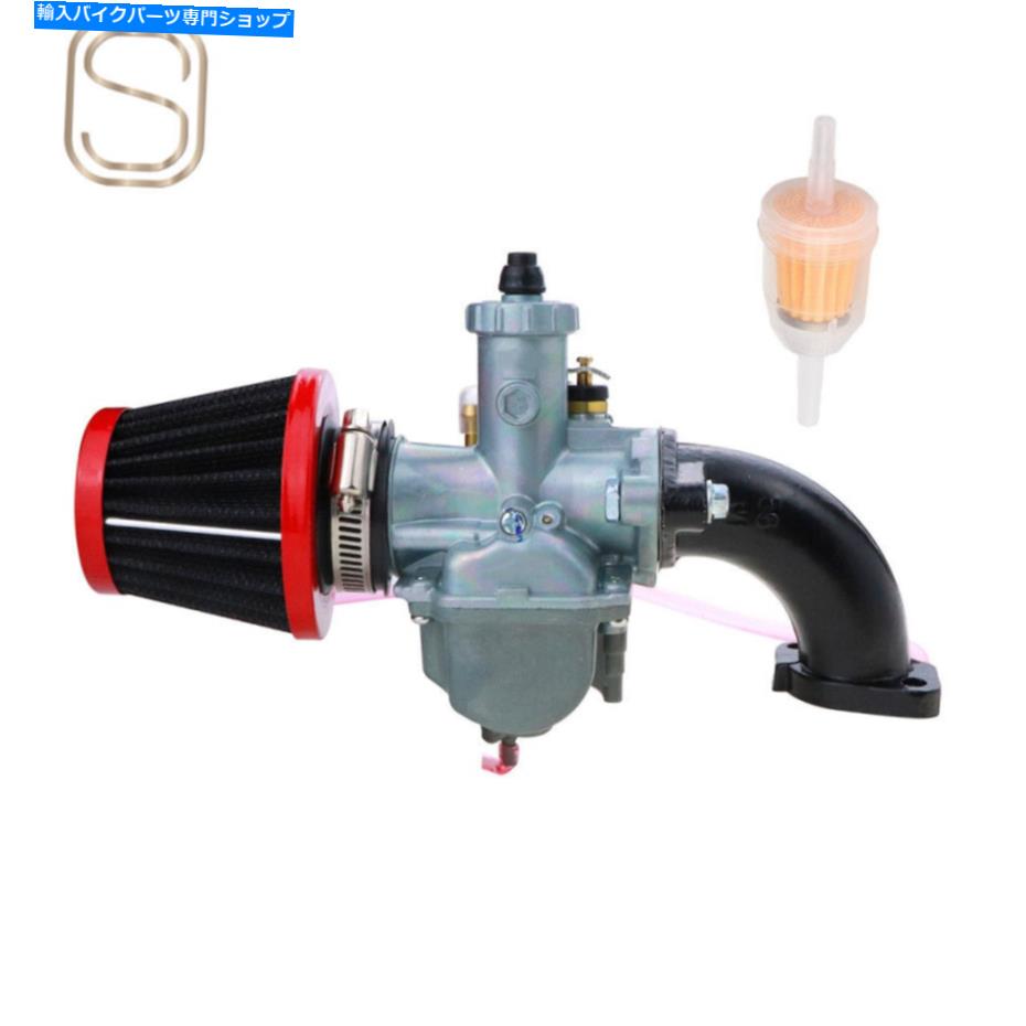 Carburetor VM22 26mm Mikuni 110 125 140ccダートバイクw/エアフィルター吸気ブーツ用のキャブレター ..