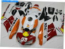 Fairings CBR1000RR 04-05オレンジホワイトレプソールABS射出型ボディワークフェアリングキット For CBR1000RR 04-05 Orange White Repsol ABS Injection Mold Bodywork Fairing Kit