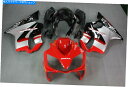 Fairings ホンダCBR600F4I 2004-2007シルバーレッドブラックカラーの射出キット Injection Fairing Kit For Honda CBR600F4i 2004-2007 SILVER RED BLACK Color ABS