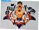 Fairings CBR1000RR 2008-2011レプソールオレンジダークブルーABSインジェクションフェアリングキットに適しています Fit for CBR1000RR 2008-2011 Repsol Orange Dark Blue ABS Injection Fairing Kit