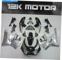 Fairings CBR900RR CBR 900 1998 1999 6のブラックシルバーフェアリングセットフェアリングキット6 BLACK SILVER F...