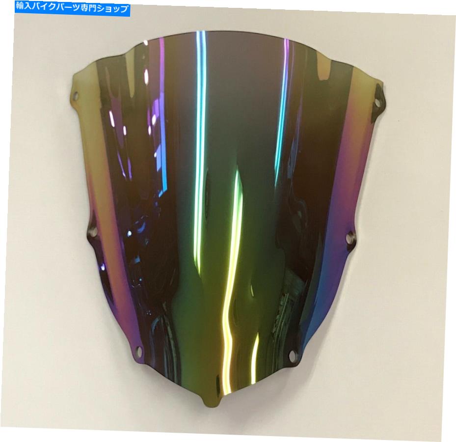 Windshields 04-05 ZX10R / Z750S TECHNAFLO IRIDIUMダブルバブルフロントガラスフロントガラス202345 04-05 ZX10R / Z750S Technaflo Iridium Double Bubble Windshield Windscreen 202345