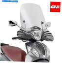 Windshields フロントガラスクリアGivi D6116st for kymco people one 125-150（2013年から） Windscreen Clear GIVI D6116ST For Kymco People One 125-150 (From 2013)