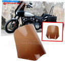 Windshields ハーレーダイナストリートボブFXDBモーターサイクル用の背の15 ''フロントガラススモークフロントガラス Tall 15'' Windshield Smoke Windscreen For Harley Dyna Street Bob FXDB Motorcycle