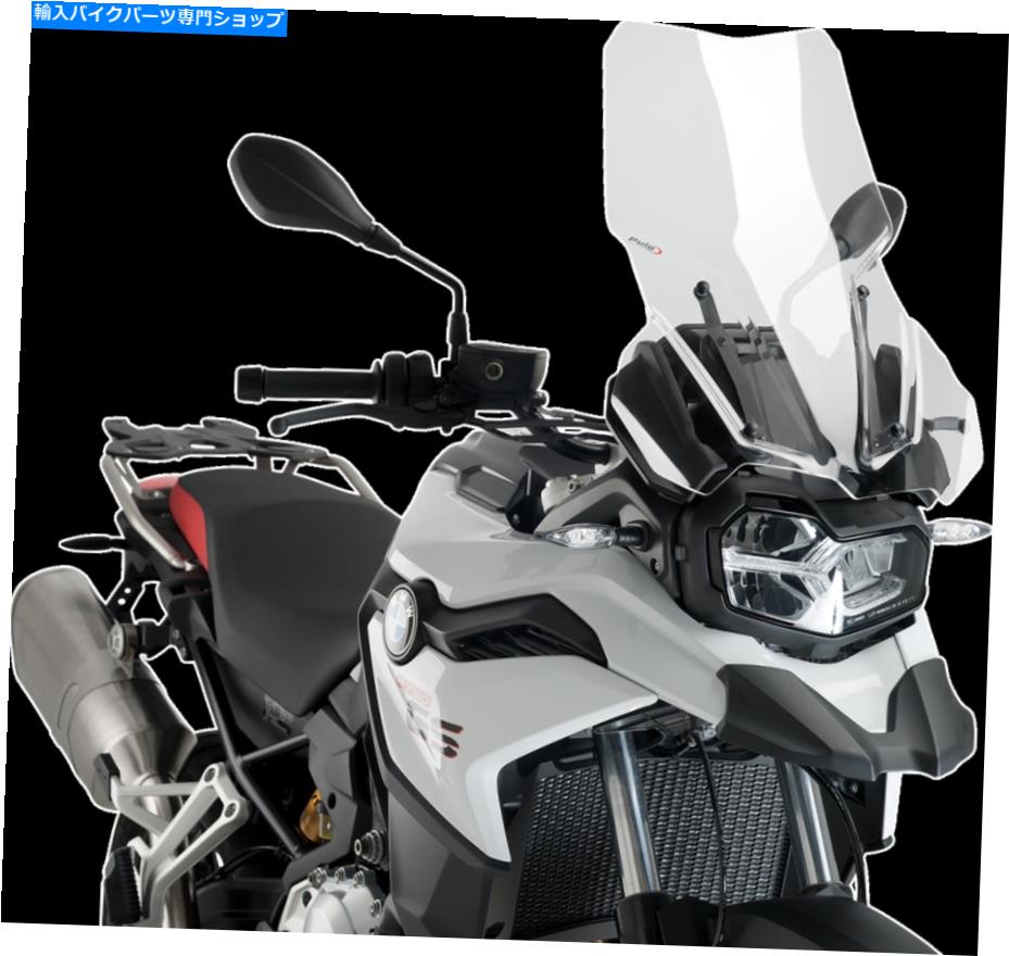 Windshields Puig Hi-Tech Parts 9770W WSCRNツアーはBMW C/CLRに適合します PUIG HI-TECH PARTS 9770W WSCRN TOUR Fits BMW C/CLR