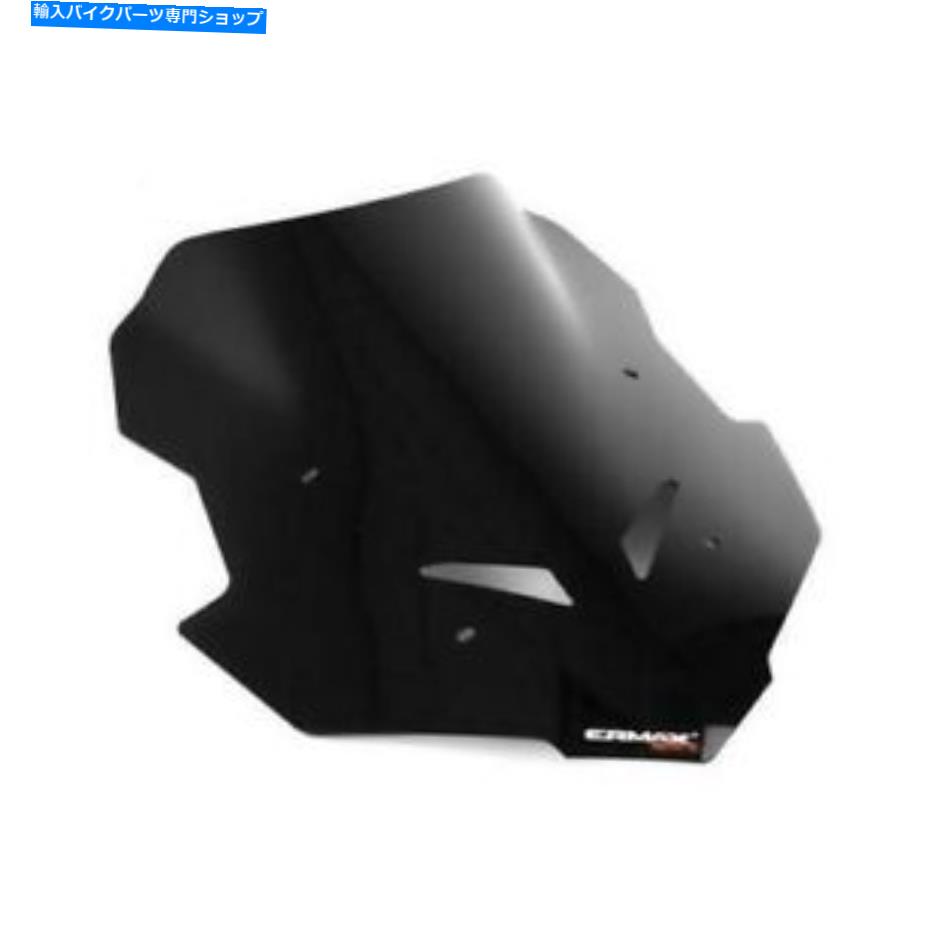 Windshields エルマックススポーツスクリーンフロントガラスブラックヤマハトレーサー9＆GT 2021-2022 Ermax Sports Screen Windshield Black Yamaha Tracer 9 & GT 2021 - 2022
