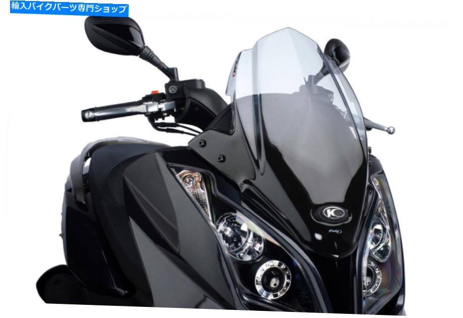 Windshields プイグスクリーンVテクノロジーラインスポーツkymcoグランドディンク300 16-22クリア PUIG SCREEN V-TECH LINE SPORT KYMCO GRAND DINK 300 16-22 CLEAR