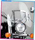 Windshields プイグカスタムフロントガラスチョッパーヤマハXVS1300Aミッドナイトスター07-17クリア PUIG CUSTOM WINDSHIE...