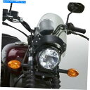 Windshields ナショナルサイクルフライスクリーン?黒、軽い色合い、43mm N2530-002へのストレートブラケット National Cycle ...