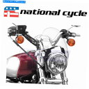 Windshields 1997年から2007年のナショナルサイクルフライスクリーンホンダVT1100Cシャドウスピリット-TK National Cycle Flyscreen for 1997-2007 Honda VT1100C Shadow Spirit - tk