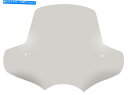 Windshields メンフィスシェードマリブクリアソーラートールウィンドシールド(MEM2319) Memphis Shades Malibu Clear Solar Tall Windshield (MEM2319)