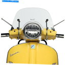 Windshields Vespa GTS 125 300 Iget HPE Sport Clear Windscreen Screen Kit '18 -'2...
