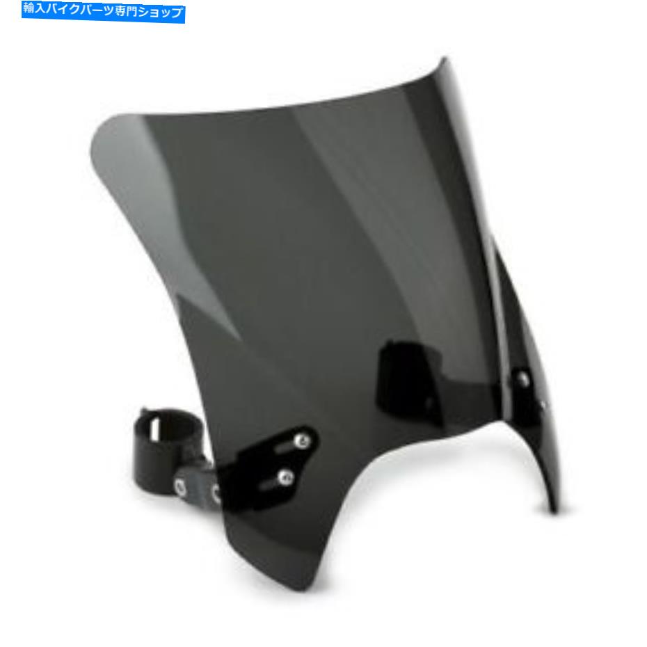 Windshields ʥʥ륵ۡ WINDSHLDȥ졼ȥ֥饱åȡŤ礤43mm National Cycle Mohawk? Windshld Straight Bracket, Dark Tint, Black, Up to 43MM