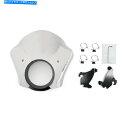 Windshields Windshield Cafe Racer Windscreen Fairling for Sportster XL 883 1200 ...