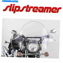 Windshields SlipStreamer SS-32 20in。 inのクロムハードウェアを備えたファルコンフロントガラス Slipstreamer SS-32 20in. Falcon Windshields with Chrome Hardware for in