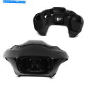 Windshields ハーレーロードグライド/カスタム98-13ブラックのフロントフェアリングインナーアンドアウター Front Fairing Inner and Outer for Harley Road Glide/ Custom 98-13 black(2)