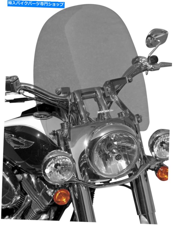 Windshields 1 1/4インチのSportechクルーズシリーズのフロントガラス。バー65402011 Sportech Cruise ..