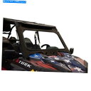 Windshields Tusk UTVベントと12インチのフロントガラスワイパー182-433-0012を備えたフルガラスフロントガラス Tusk UTV Full Glass Windshield With Vent and 12 Windshield Wiper 182-433-0012