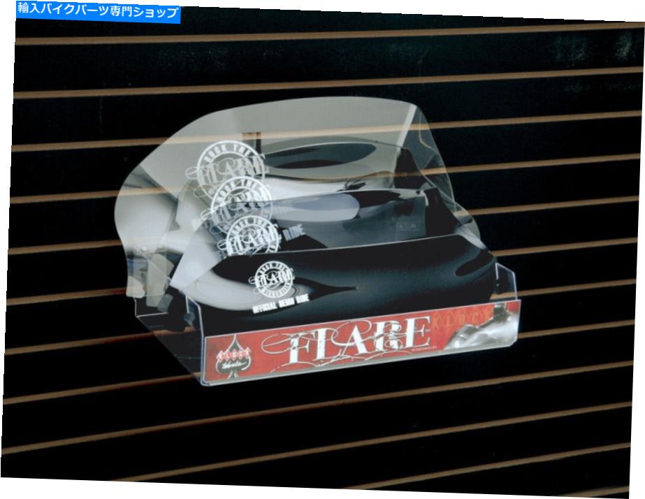Windshields Klock Werks 4PC Windshield Display Harley 96-13 Flht、x 3.5 ''、6.5 ''、8.5 ''、11.5..