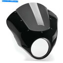 Windshields ダークナイトセミフェアリングフォーダークスモーク-XL1200NS DARK NIGHT SEMI-FAIRING FOR-DARK SMOKE-XL1200NS(2)