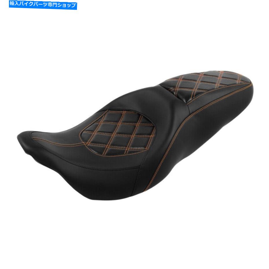 Seats 2009-2022に適したドライバーの助手席ハーレーツーリングロードキングCVOロードグライド Driver Passenger Seat Fit For 2009-2022 Harley Touring Road King CVO Road Glide