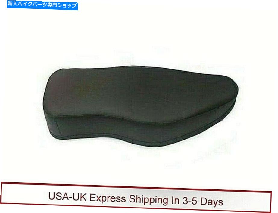 Seats BSA A7/A10/B31/B33スイングアームモデル用の新しいデュアルブラックピュアレザーシート New Dua..