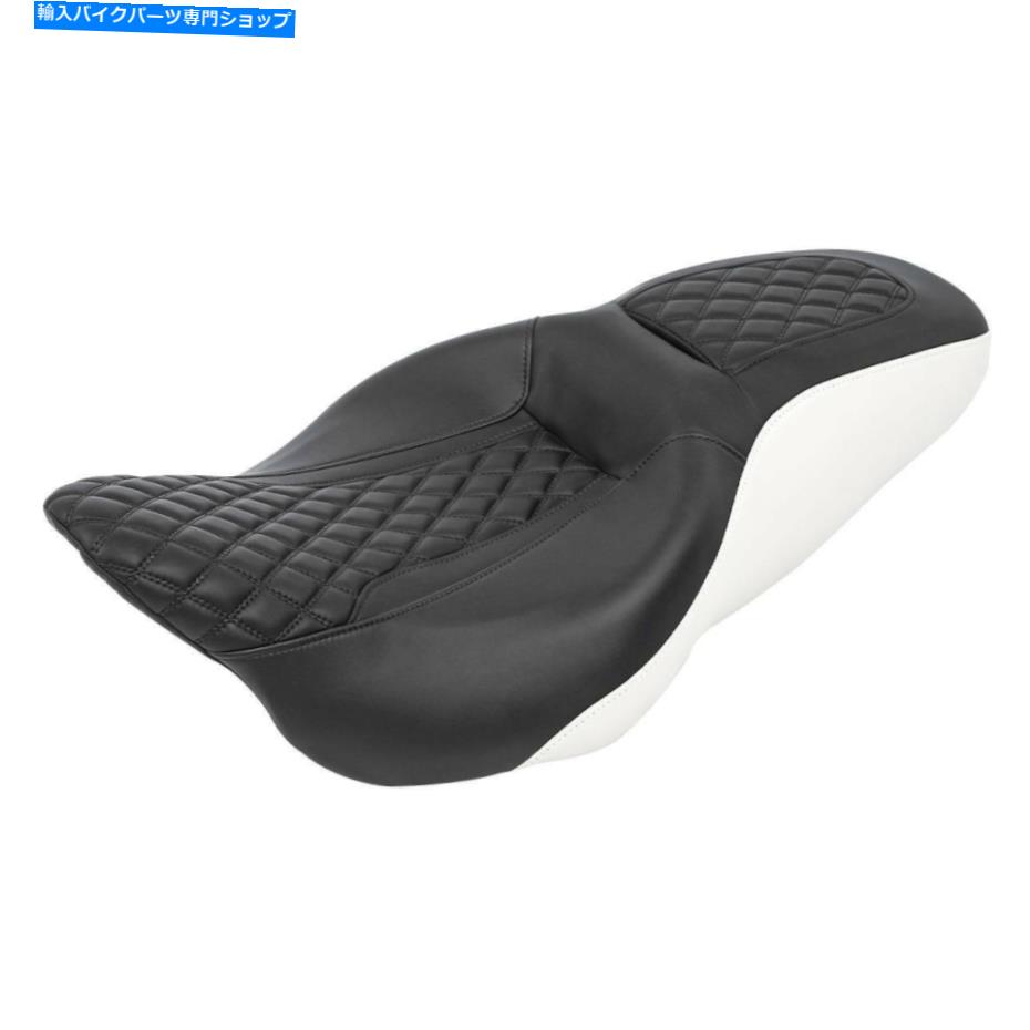 Seats ハーレーツーリングロードキングストリートグライド09-2022 21に適したドライバーと助手席 Driver & Passenger Seat Fit For Harley Touring Road King Street Glide 09-2022 21