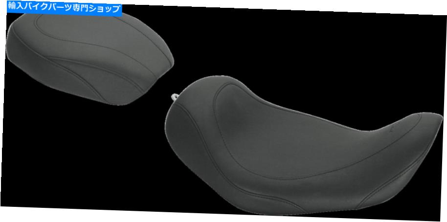 Seats マスタングワイドトリッパーリアシートハーレーダイナFXD 2006-2017 Mustang Wide Tripper Rear Seat Harley Dyna FXD 2006-2017