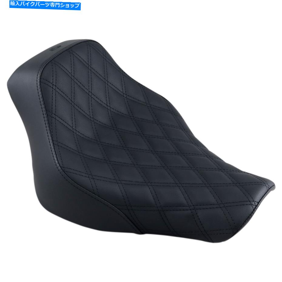 Seats Saddlemen Renegade Seat -Lattice Stitched -Black -FLST 818-30-102LS SADDLEMEN Renegade Seat - Lattice Stitched - Black - FLST 818-30-102LS