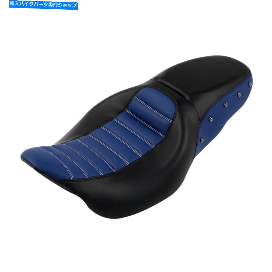 Seats ハーレーツーリングエレクトラグライドロードキング09-upブラックに適したドライバーの助手席 Driver Passenger Seat Fit For Harley Touring Electra Glide Road King 09-Up Black