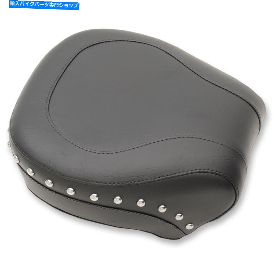 Seats ޥ󥰥ȥХʥ磻ɥꥢ-Studded -FXST '00 -'05 75095 MUSTANG MOTORCYCLE PRODUCTS Wide Rear Seat - Studded - FXST '00-'05 75095