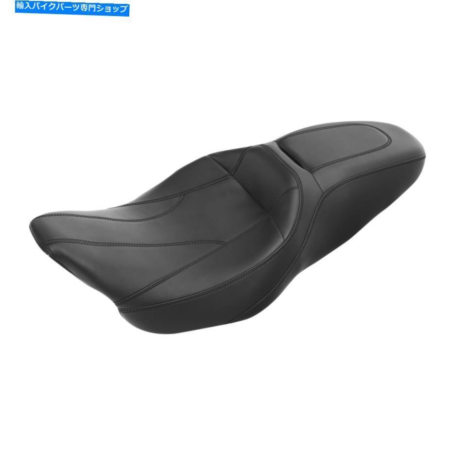 Seats ハーレーツーリンググライドロードキング2009-2021にぴったりのドライバーライダーの助手席 Driver Rider Passenger Seat Fit For Harley Touring Glide Road King 2009-2021