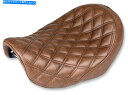 Seats サドルマン反逆者LSソロシート - ハーレー06-17ダイナブラウン Saddlemen Renegade LS Solo Seat - Harley 06-17 Dyna Brown