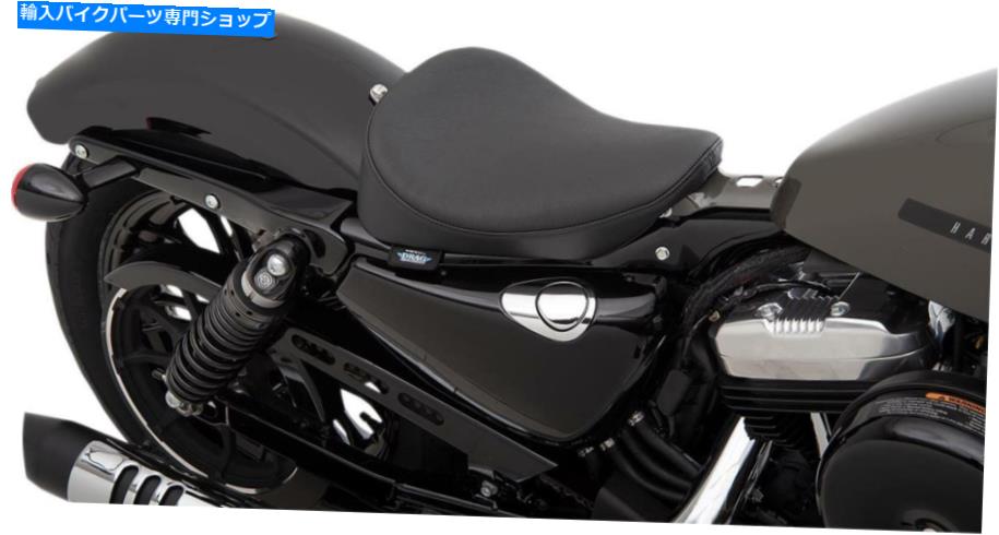 Seats ドラッグスペシャリティシートソロボブルSMTH VNYL 0804-0737 DRAG SPECIALTIES SEAT SOLO BOBR SMTH VNYL 0804-0737
