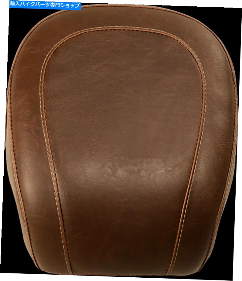 Seats マスタング[83030]ワイドトリッパーソロシートブラウンステッチリア - ピリオンパッド Mustang [83030] Wide Tripper Solo Seat Brown Stitched Rear - Pillion Pad
