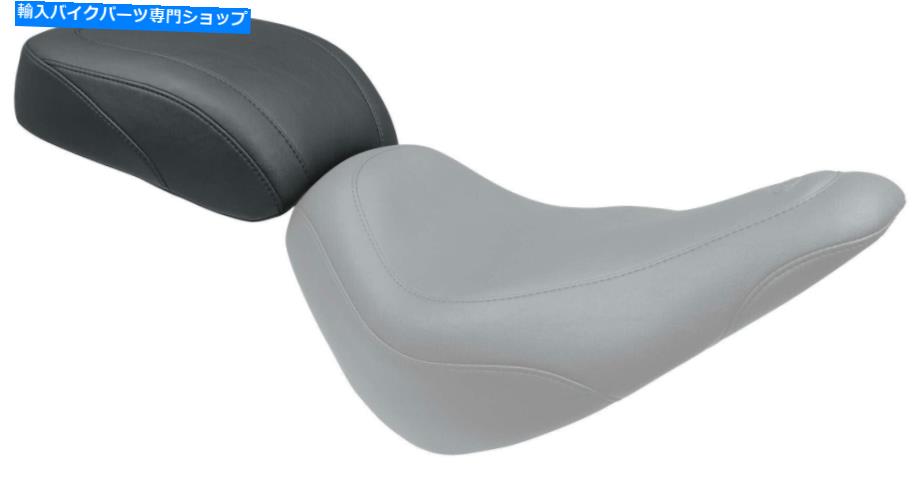 Seats マスタング75064ワイドトリッパーソロリアシートハーレーソフトアイルスリムFLSL 2018-2020 Mustang 75064 Wide Tripper Solo Rear Seat Harley Softail Slim FLSL 2018-2020