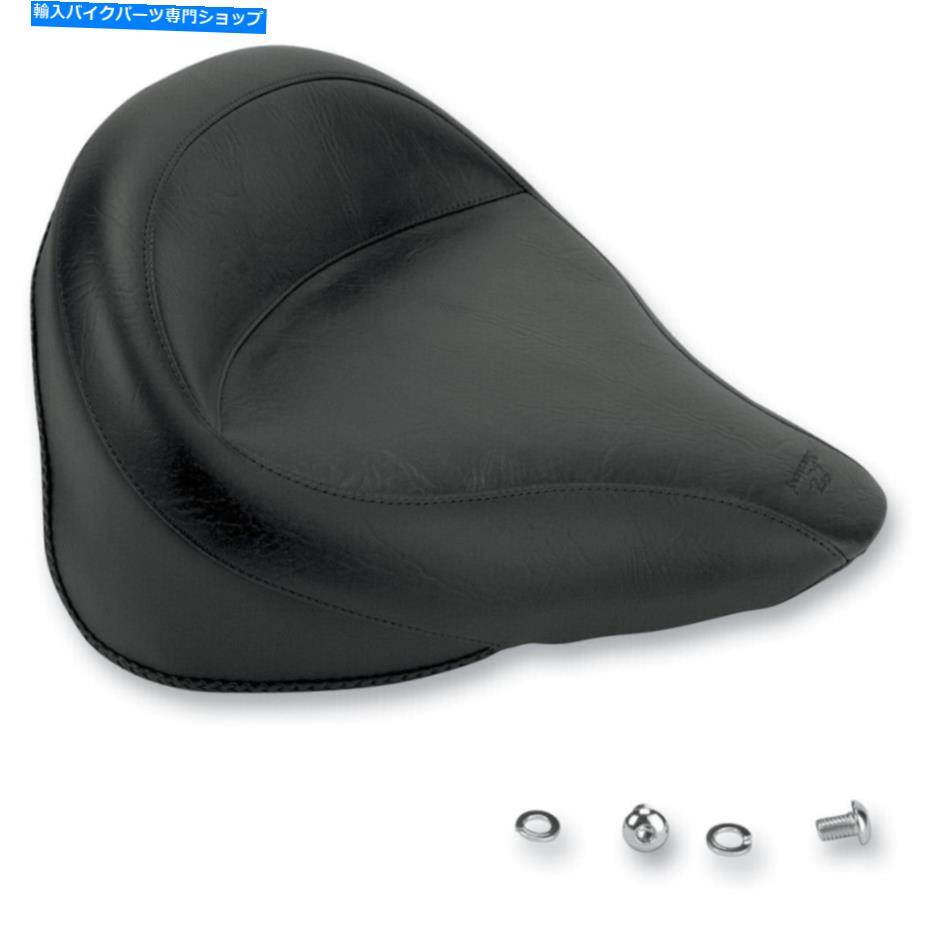 Seats ޥ󥰥磻ɥԥꥪ󥷡-VINTAGE -FXST '00 -'05ʹ75097 Mustang Wide Pillion Seat - Vintage - FXST '00-'05 (Black) 75097