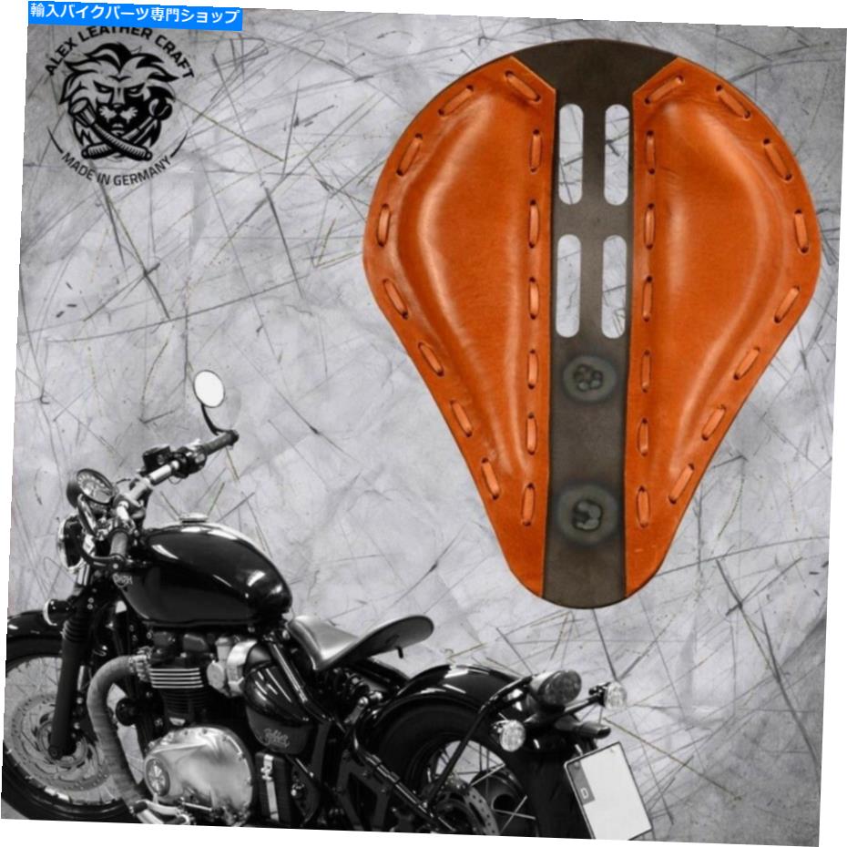 Seats 2016年以来のTriumph Bonneville Triumph Bonneville since 2016 Bobber solo seat Std 4Fourth buffalo cognac XS/2