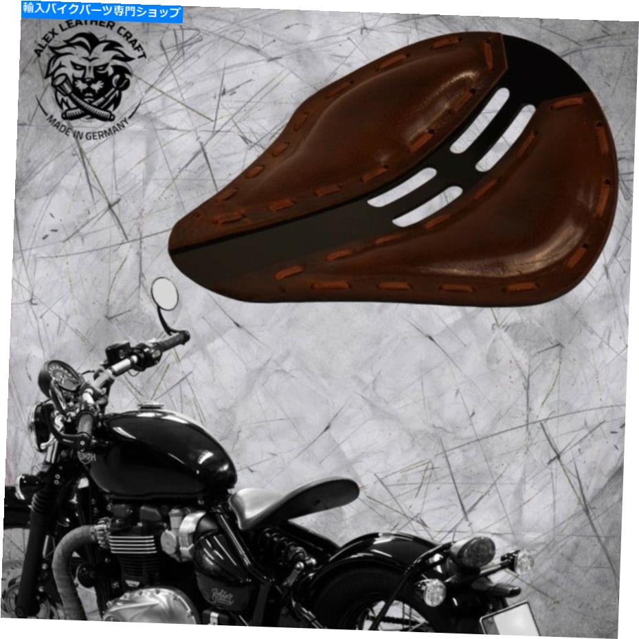Seats 2016年以来のTriumph Bonneville Triumph Bonneville since 2016 Bobber solo seat Std 4Fourth buffalo brown XS/2