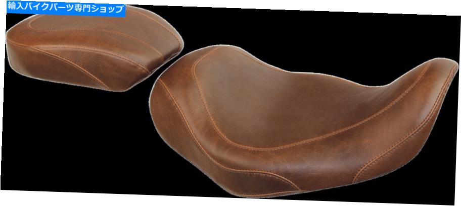 Seats マスタング76703ワイドトリッパースムーズリアシートハーレーダイナFXD 2006-2017 Mustang 76703 Wide Tripper Smooth Rear Seat Harley Dyna FXD 2006-2017