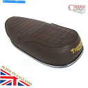 Seats Triumph T140 USドロップサイドTR7シートブラウン83-7127 Triumph T140 US Dropside TR7 Seat Brown 83-7127