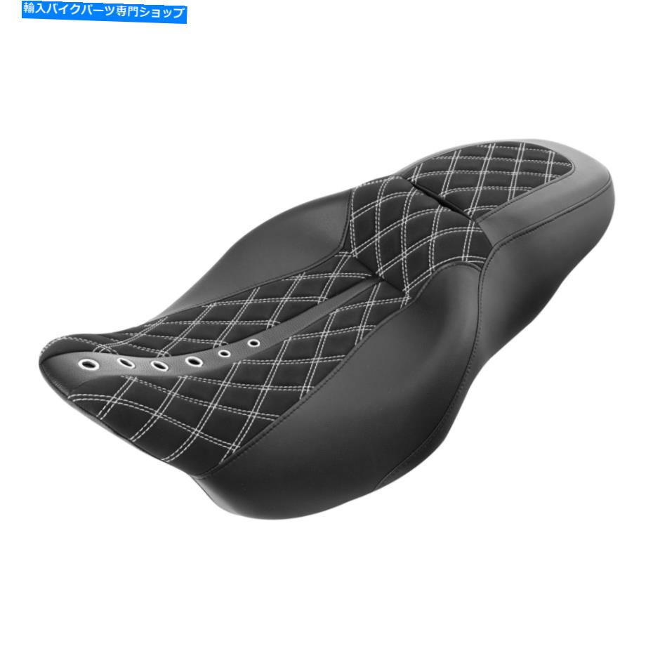 Seats ドライバーライダーの助手席ハーレーツーリングロードグライドFLTRX 2009-2022 USに適しています Driver Rider Passenger Seat Fit For Harley Touring Road Glide FLTRX 2009-2022 US