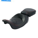 Seats ハーレーロードグライド2009-2022 2019 2015に適したドライバーライダーの助手席2 Driver Rider Passenger Seat Two Up Fit For Harley Road Glide 2009-2022 2019 2015