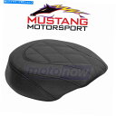 Seats 2004年から2006年のマスタングワイドトリッパーの助手席ハーレーデビッドソンXL1200R BU Mustang Wide Tripper Passenger Seats for 2004-2006 Harley Davidson XL1200R bu(2)