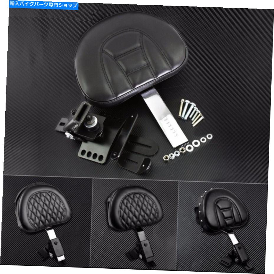 Seats オートバイプラグインドライバーライダーシートバックレストハーレーツアーエレクトラロード Mot..