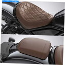 Seats 本物のフロントドライバーの乗客革のシートクッションホンダ反乱軍cmx300 500 17-23 GENUINE FRONT DRIVER PASSE...